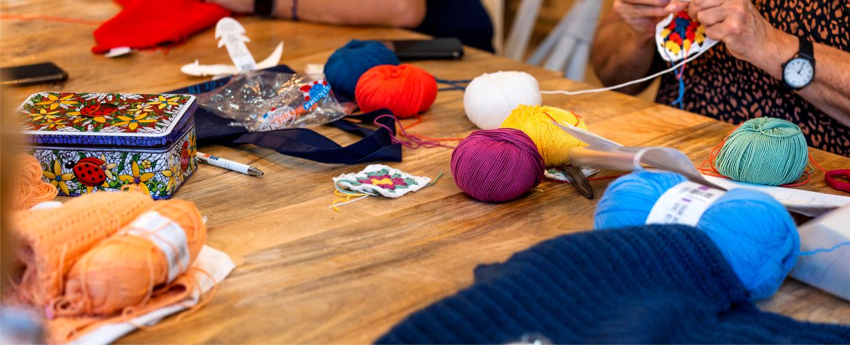 Tricô e crochê